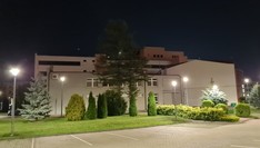 Budynek Wydziału - widok od strony części laboratoryjnej